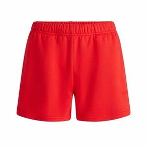 Skims Cotton Fleece Classic Shorts Ruby